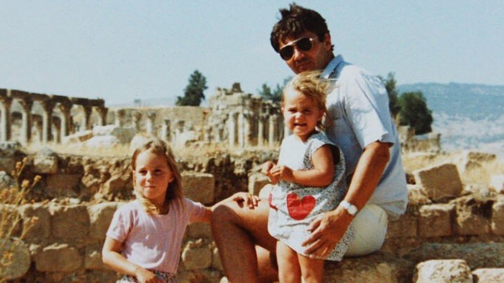Kate Middleton in Jordan with her family as a girl