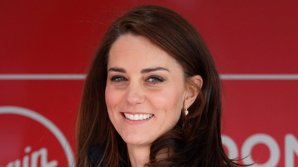 Kate Middleton at a marathon in 2017