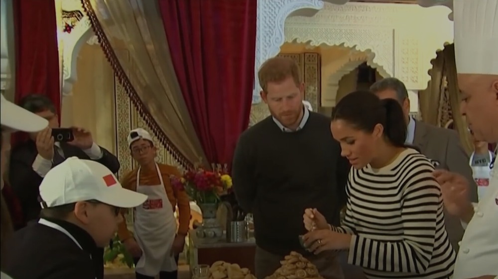 Meghan Markle cooking