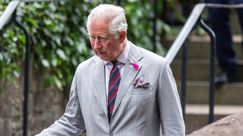 Prince Charles walking 