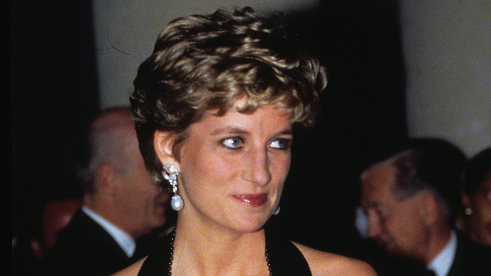 Princess Diana at a charity event in 1994