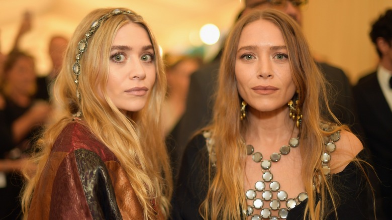 Ashley and Mary-Kate Olsen fraternal twins