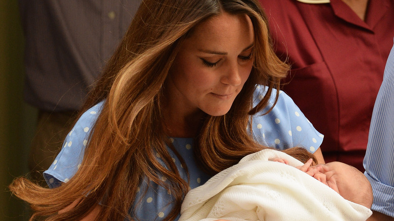 Kate Middleton and baby Prince George