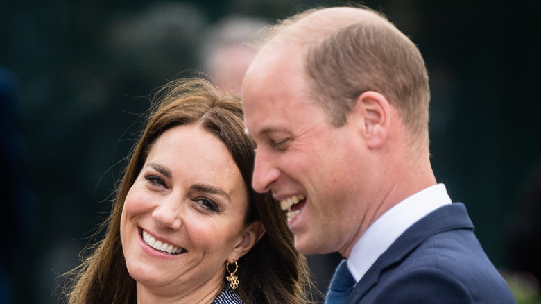 Kate Middleton and Prince William at an event 