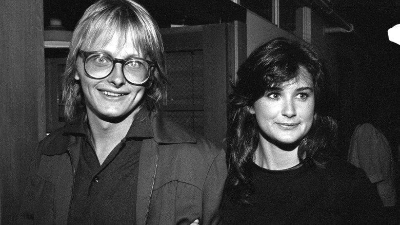 Freddy Moore with Demi Moore in 1982