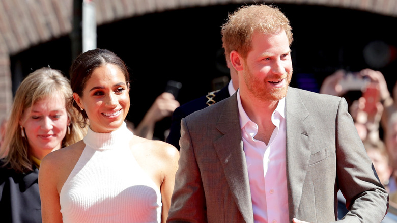 Meghan Markle and Prince Harry arrive in Germany for an Invictus Games event in 2022