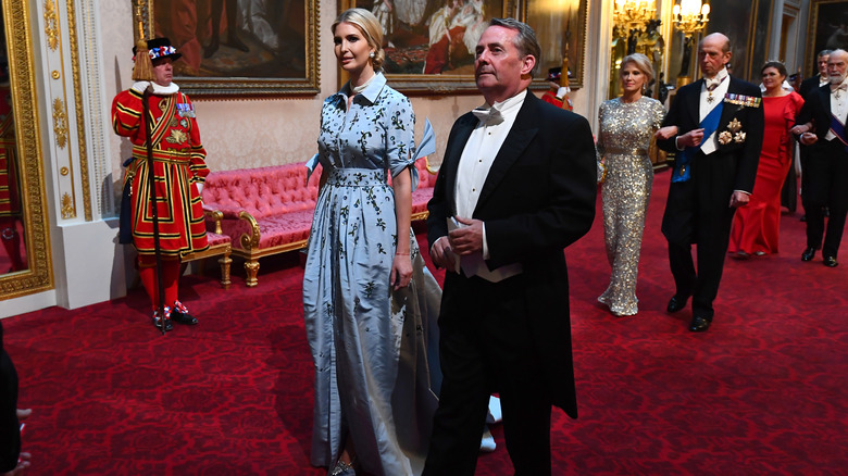 Ivanka Trump at Buckingham Palace