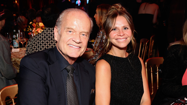 Kelsey Grammer and Kayte Walsh sitting together