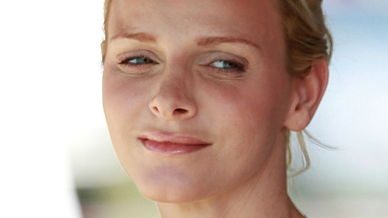 Princess Charlene close-up