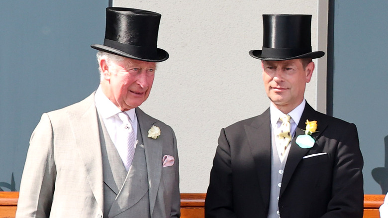 King Charles and Prince Edward