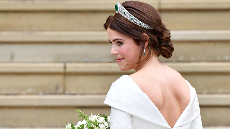 Princess Eugenie on wedding day 