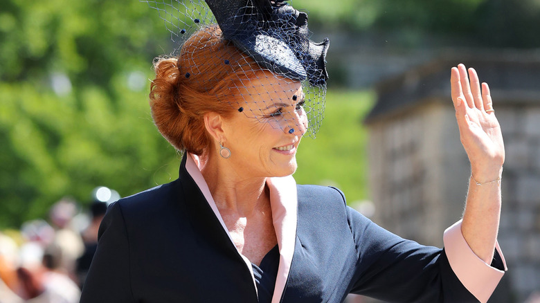 Sarah Ferguson at Windsor in 2018 