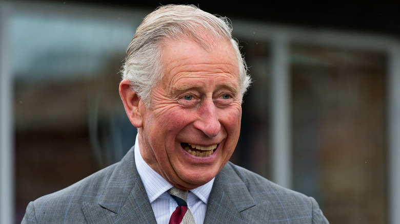 King Charles III smiling in 2015 