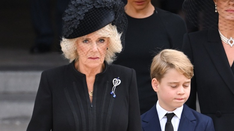 Queen Camilla and Prince George