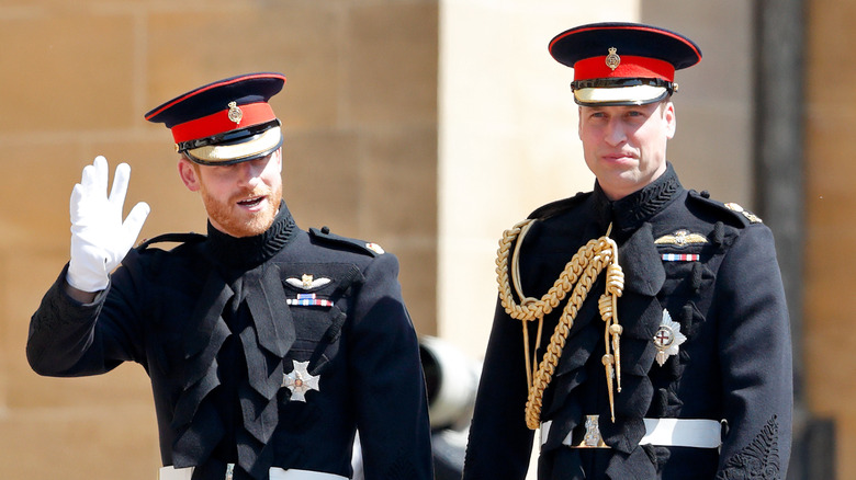 Prince Harry waving 