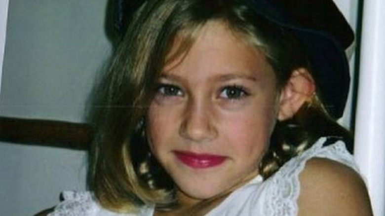 Lili Reinhart as a young girl