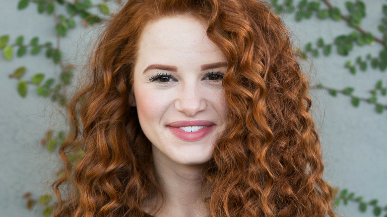 Madelaine Petsch with curly hair