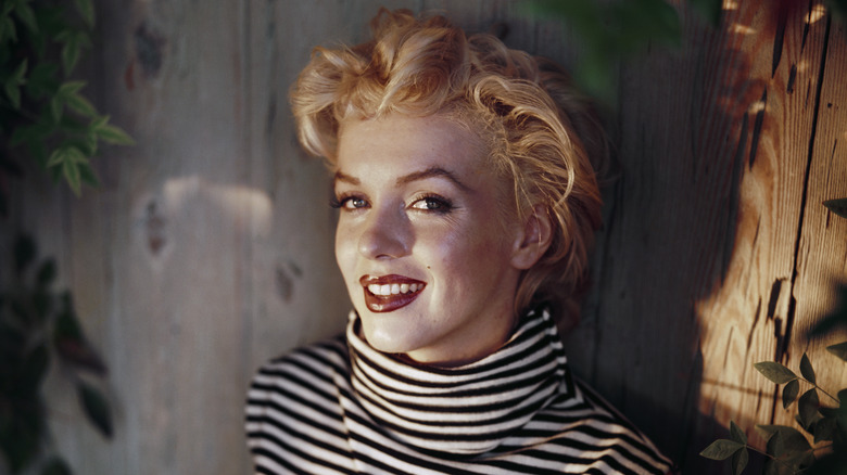 Marilyn Monroe smiling