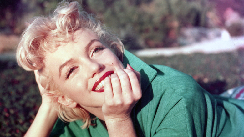 Marilyn Monroe smiling