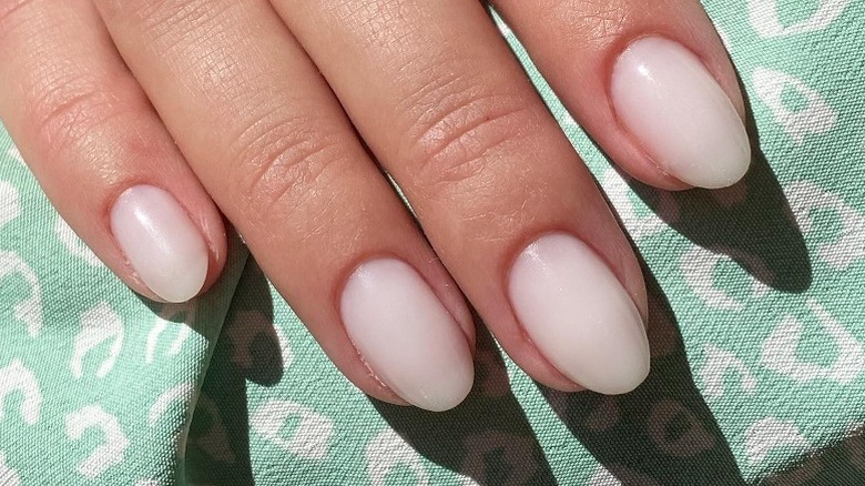 Milk nails 