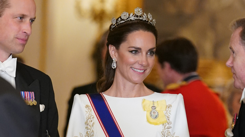 Princess Catherine at a banquet