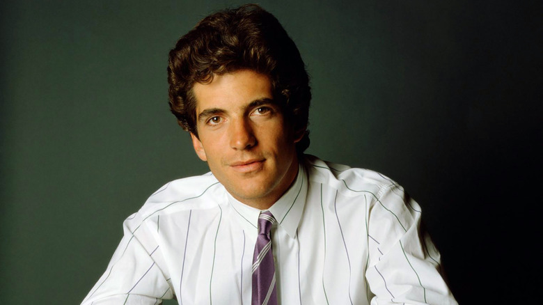 John F Kennedy Jr in 1980s