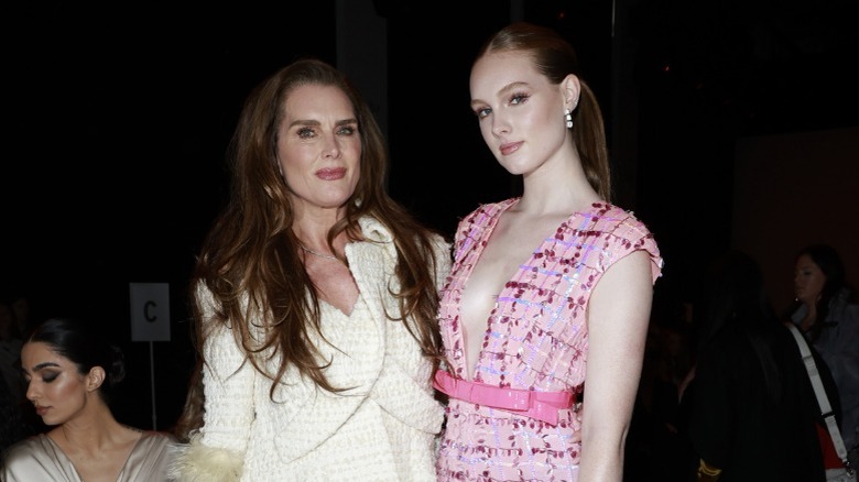 Brooke Shields, Grier Hammond Henchy together, NYFW 2023