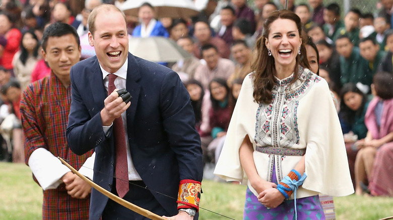 Prince William and Princess Catherine in Bhutan