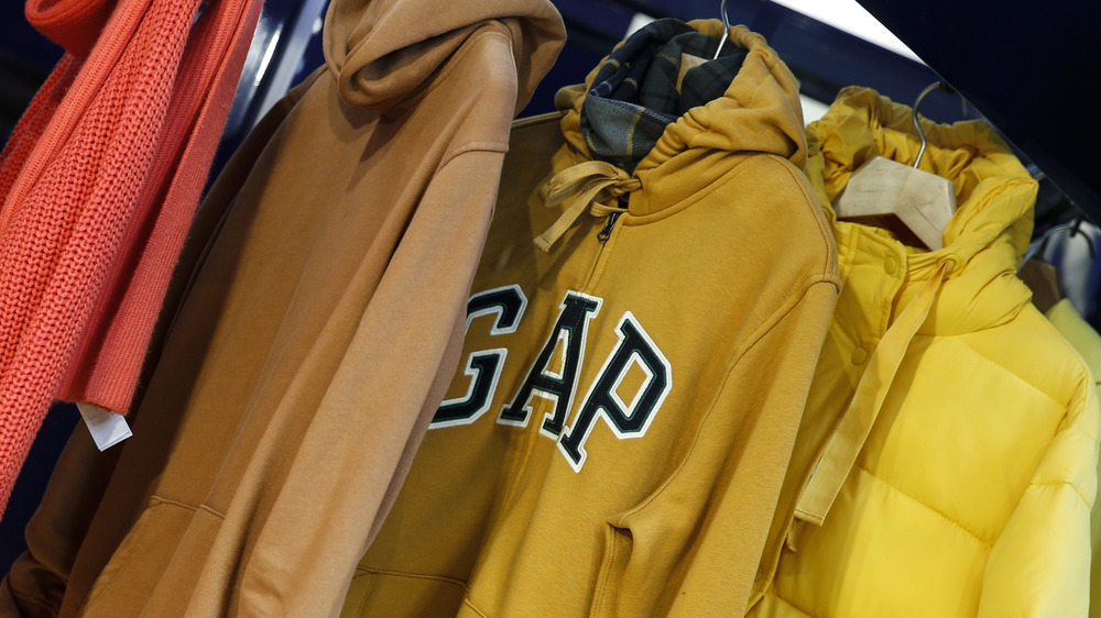 Gap outerwear on hangers