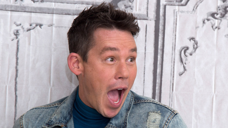 David Bromstad shocked mouth agape 