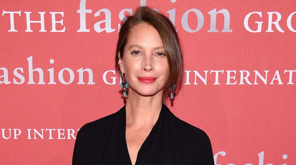 Christy Turlington at a gala in 2019