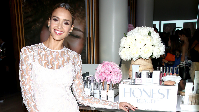 Jessica Alba's Honest Beauty launch