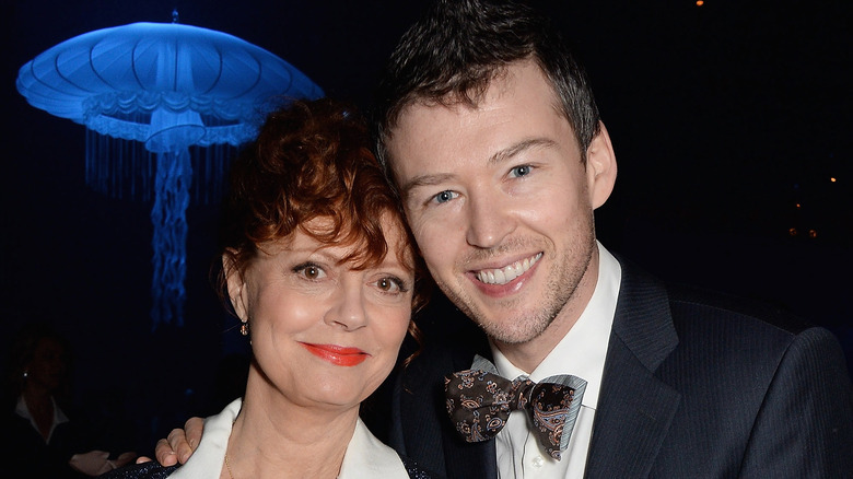 Susan Sarandon and Jonathan Bricklin