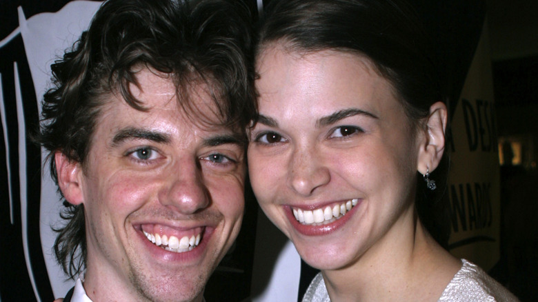 Sutton Foster and Christian Borle