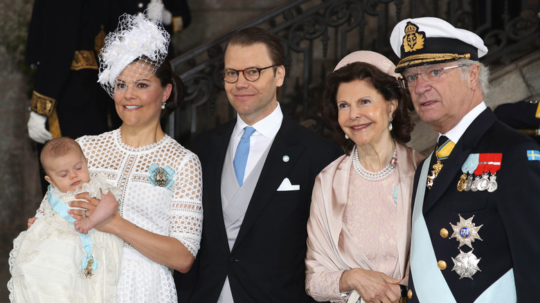 Princess Victoria, Prince Daniel, Queen Silvia, King Carl