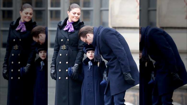 Princess Estelle with her parents