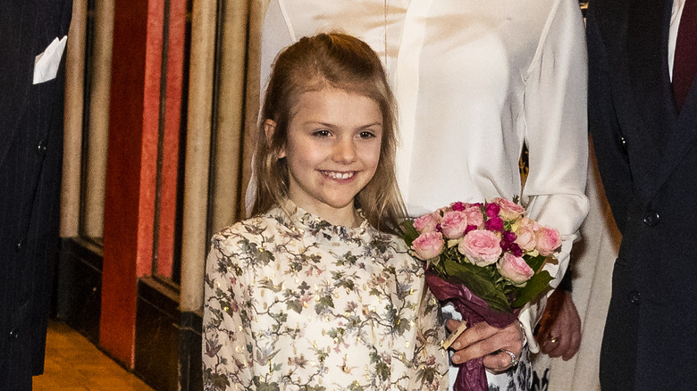 Princess Estelle attends a concert 