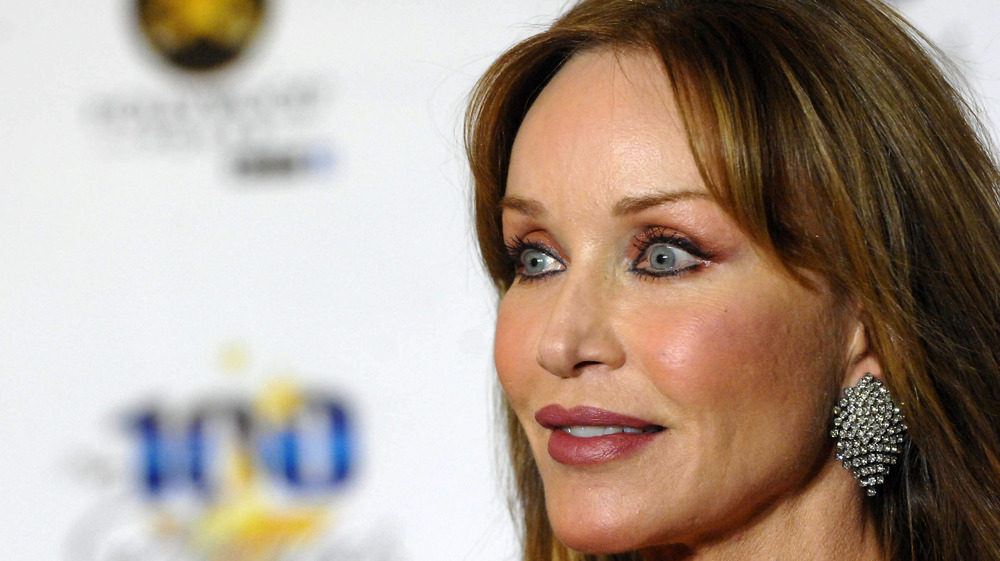 Tanya Roberts on the red carpet