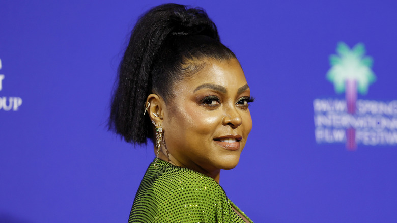 Taraji P. Henson smiling