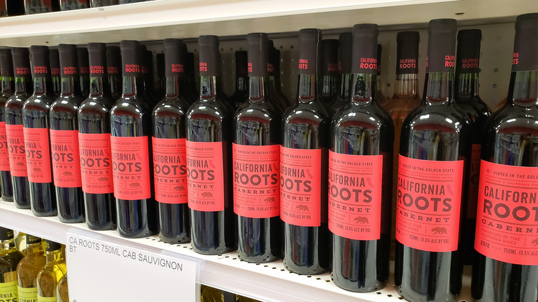 wine at Target store