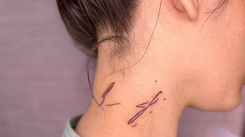 A signature tattoo