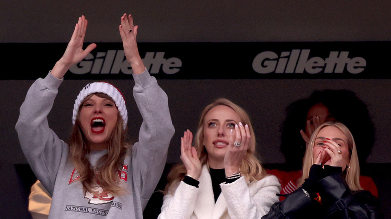 Taylor Swift with Brittany Mahomes