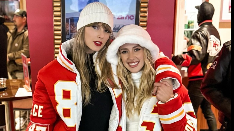 Taylor Swift and Brittany Mahomes