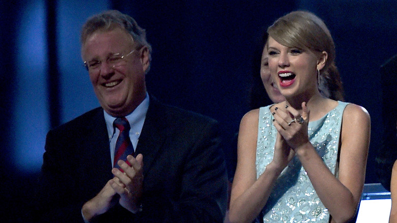 Taylor Swift and her father Scott Swift