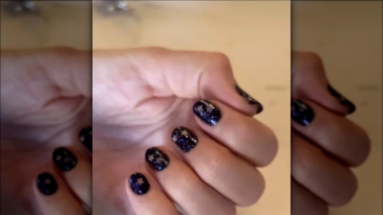 Taylor Swift's Midnights manicure