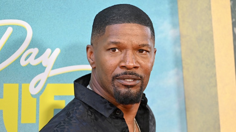 Jamie Foxx smiling