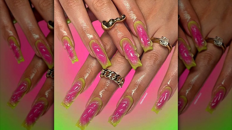 Textured Nail Art Is the Maximalist Response to Glazed Nails
