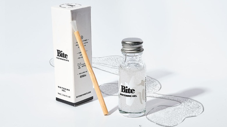 Bite teeth whitening gel