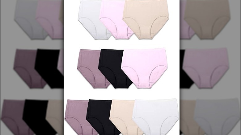 Basic underwear in various colors