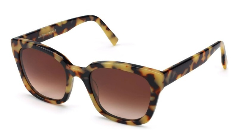 Warby Parker tortoise shell sunglasses